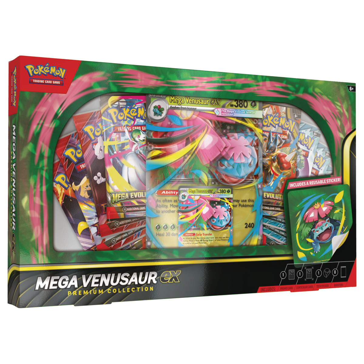 ESPAÑOL MEGA VENUSAUR EX PREMIUM BOX COLLECTION 